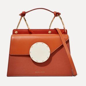 DANSE LENTE Phoebe color-block leather purse